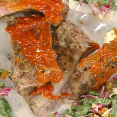Five Spice Spare Ribs with Crunchy Slaw