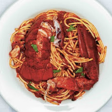 Spaghetti with Lobster, Chiles, and Mint