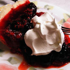 Raspberry Jello Pie