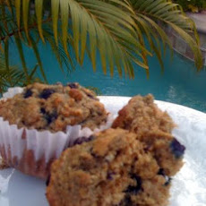 Really Good Low Cal, Low-Fat, Healthy Blueberry Oatmeal Muffins