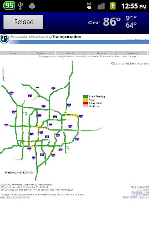 Minneapolis Traffic Viewer