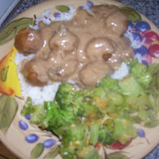 Meatballs in Mushroom Sauce