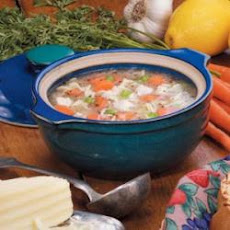 Lemony Chicken Noodle Soup