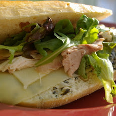 Pesto Chicken and Arugula Panini