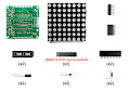 60mm x 60mm Bi-color LED Matrix Module