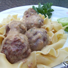 Mom's Swedish Meatballs