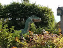 Dinosaur Statue 