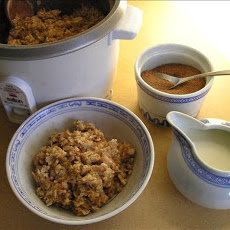 Oatmeal Cooked in a Rice Cooker