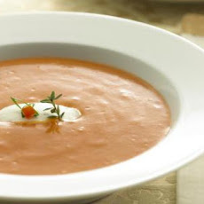Tomato Soup With Chavrie