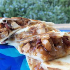 Yum...a Tasty Barbecue Chicken Quesadilla
