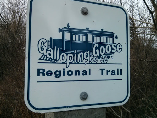 Galloping Goose Trail Marker