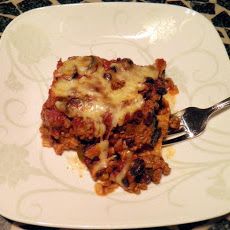 Mexican Eggplant (Aubergine) Casserole
