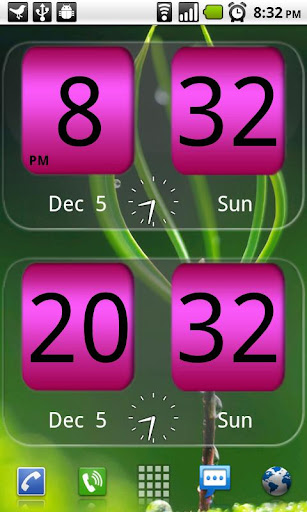 【免費天氣App】FlipClock NiceAll Pink Widget-APP點子