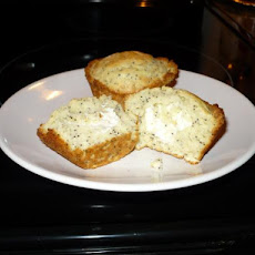Lemon Poppy Seed Surprise Snack Muffins