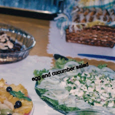 Egg and Cucumber Salads