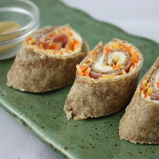 Tortilla Ham Pinwheels