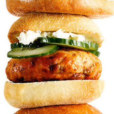 Greek Salmon Burgers