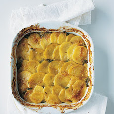 Sorrel and Potato Gratin