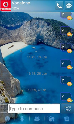 【免費通訊App】GO SMS Pro Zakynthos theme-APP點子