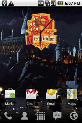 Harry Potter Gryffindor Clock