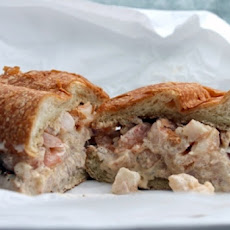 Champagne Grape and Shrimp Salad Sandwiches
