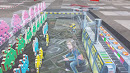EPFL/ Street Art Space Invaders