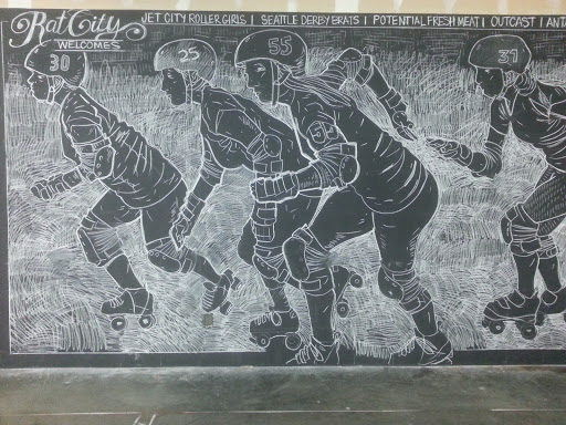 Rat City Rollergirls Mural
