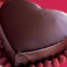 Chocolate Heart Layer Cake with Chocolate-Cinnamon Mousse
