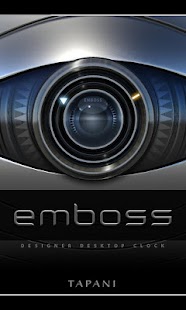 How to download Emboss Laser Clock Widget lastet apk for pc