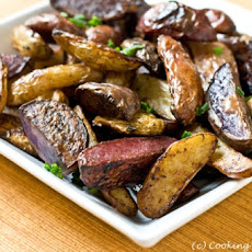 Balsamic Roasted Fingerling Potatoes 