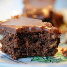 Scrumptious Frosted Fudgy Brownies