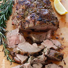 Roasted Boneless Leg of Lamb