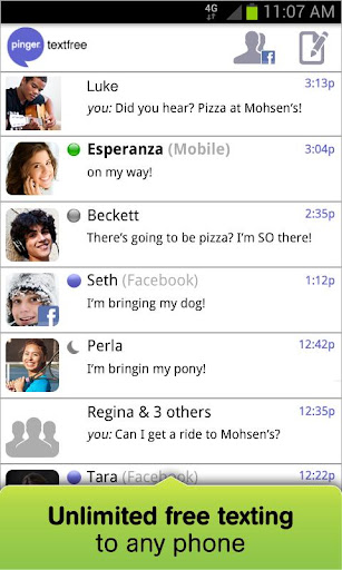textfree-text-free-free-sms for android screenshot