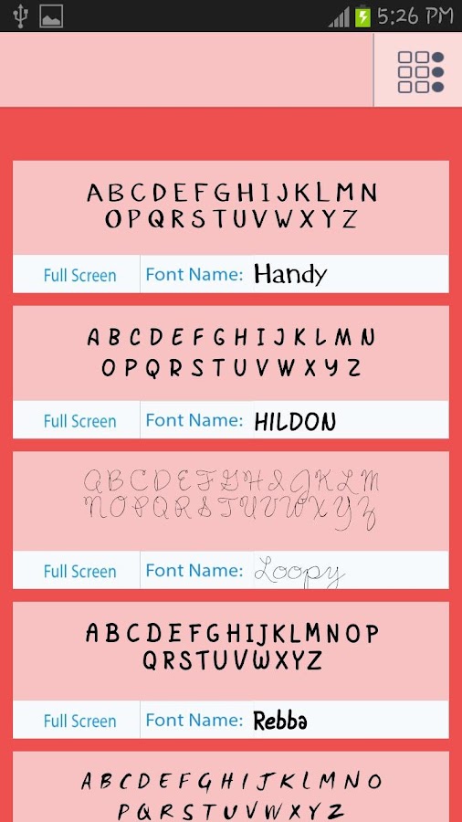 50 Pencil Fonts Style — приложение на Android