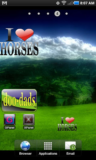 I Love Horses doo-dad