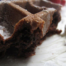 The best chocolate wholewheat waffles, ever!