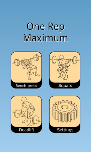 One Rep Maximum - 1RM