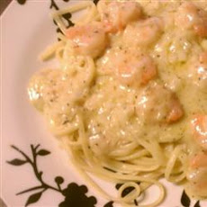 Creamy Shrimp Linguine