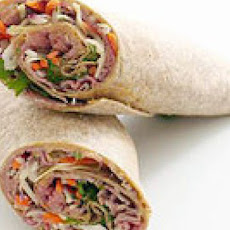 Thai Roast Beef Wrap