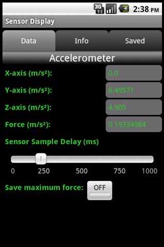 Sensor Display