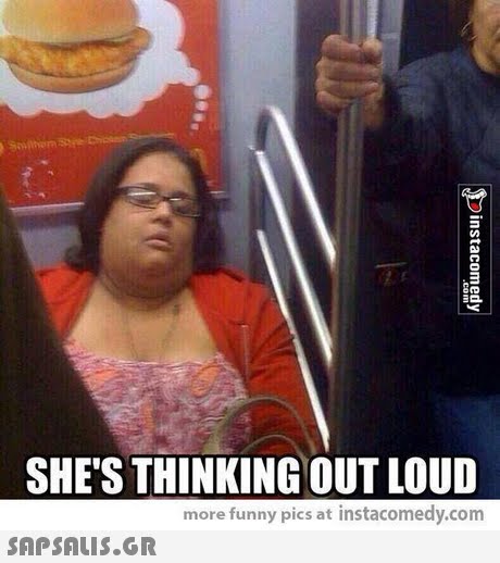 SHE S THINKING OUT LOUD more funny pics at instacomedy.com 