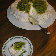 Lemon  Kiwi Pavlova