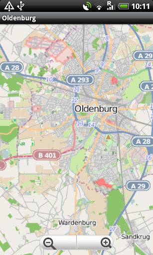 Oldenburg Street Map