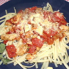 Chunky Chicken Sauce for Pasta for 2
