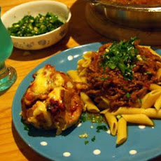 Braised Lamb Ragu With Penne