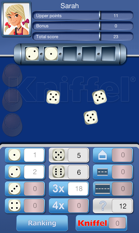 Android application Kniffel ® FREE screenshort
