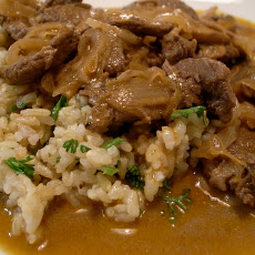 Grammom's Beef Stroganoff