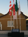 Bandeiras Praça Bernardo Wolfgang Werner