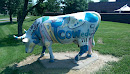 Smart Cow Statue