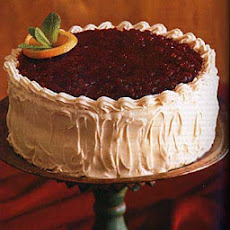 Cranberry-Glazed Orange Layer Cake